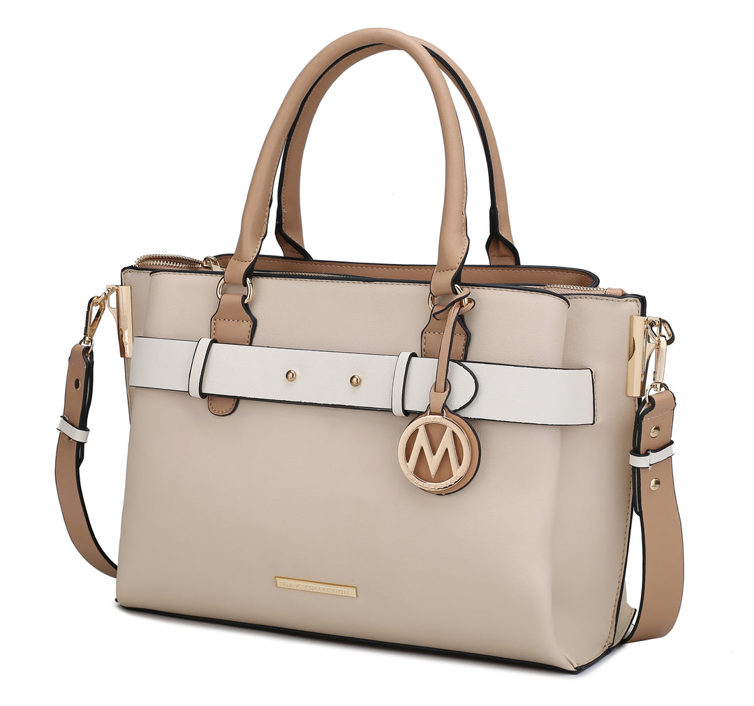 Mkf Jamie Womens Satchel Bag By Mia K
