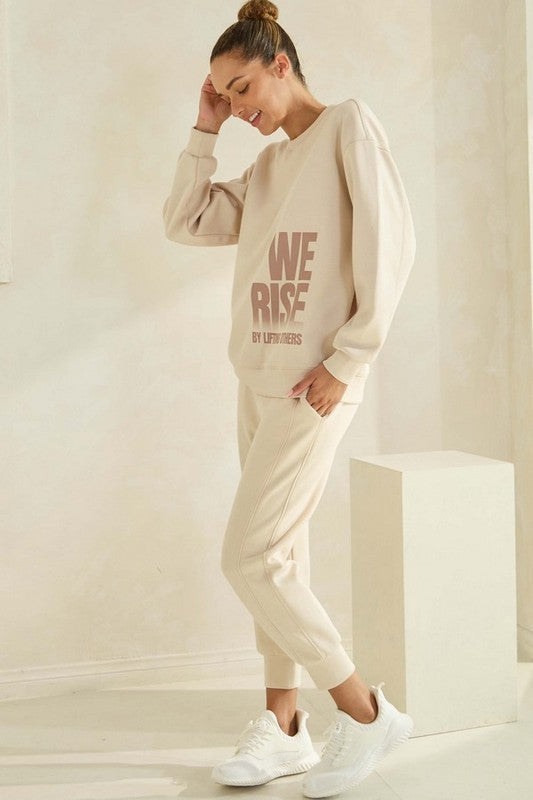 We Rise By Lifting Others Ultra Comfy Sweatshirt