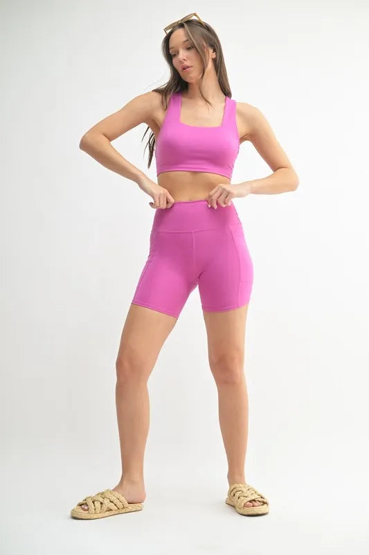 Mono B Venice Cloud Light Sculpt Biker Shorts 1