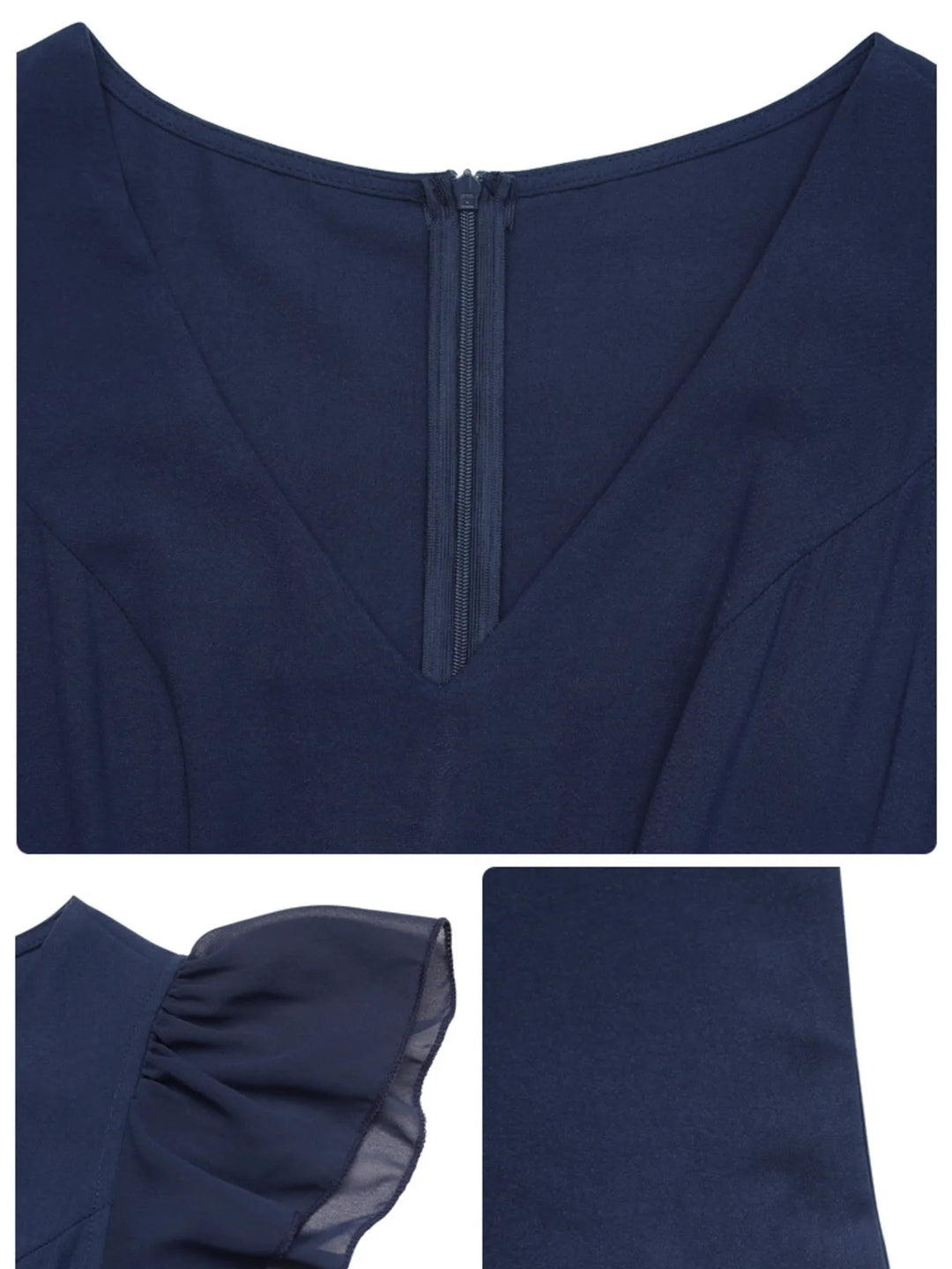 V Neck Wide Leg Jumpsuit