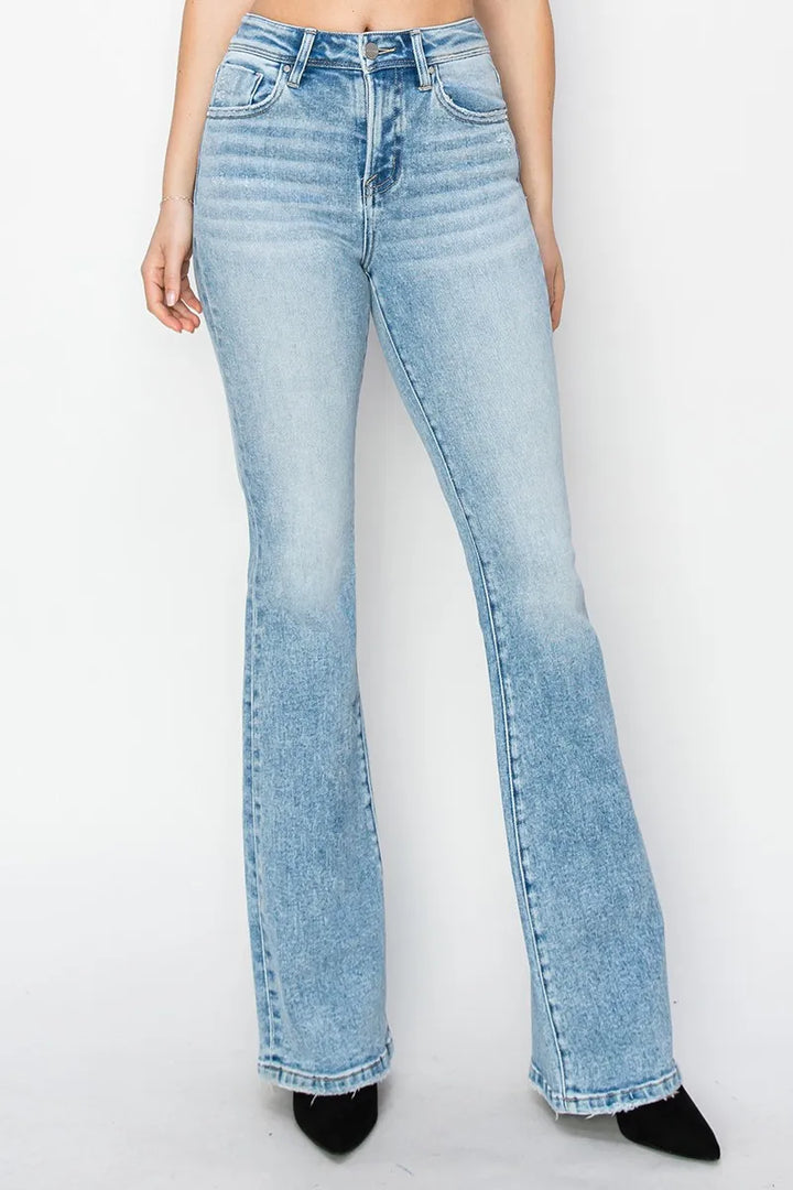Light Risen High Rise Bootcut Jeans