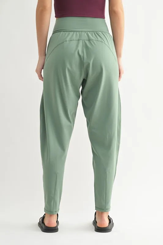 Moss Mono B Flowbarrel High Waist Active Pants 2