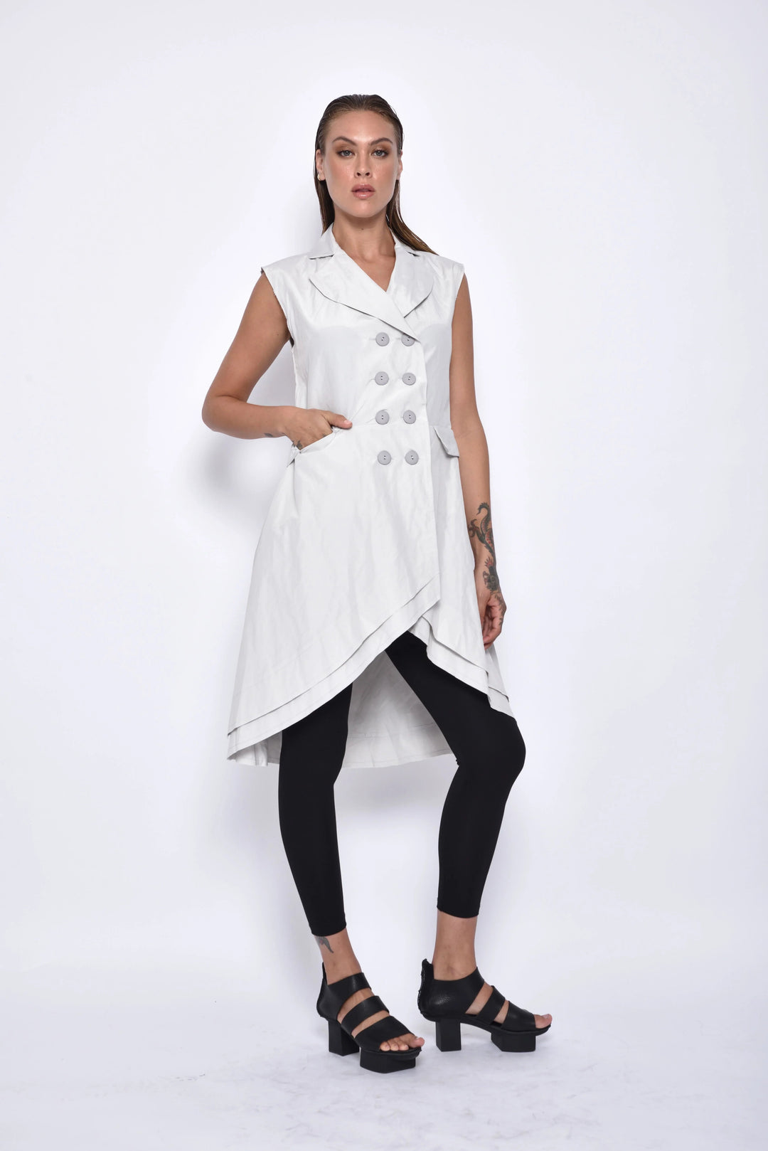 Black Tunic Vest