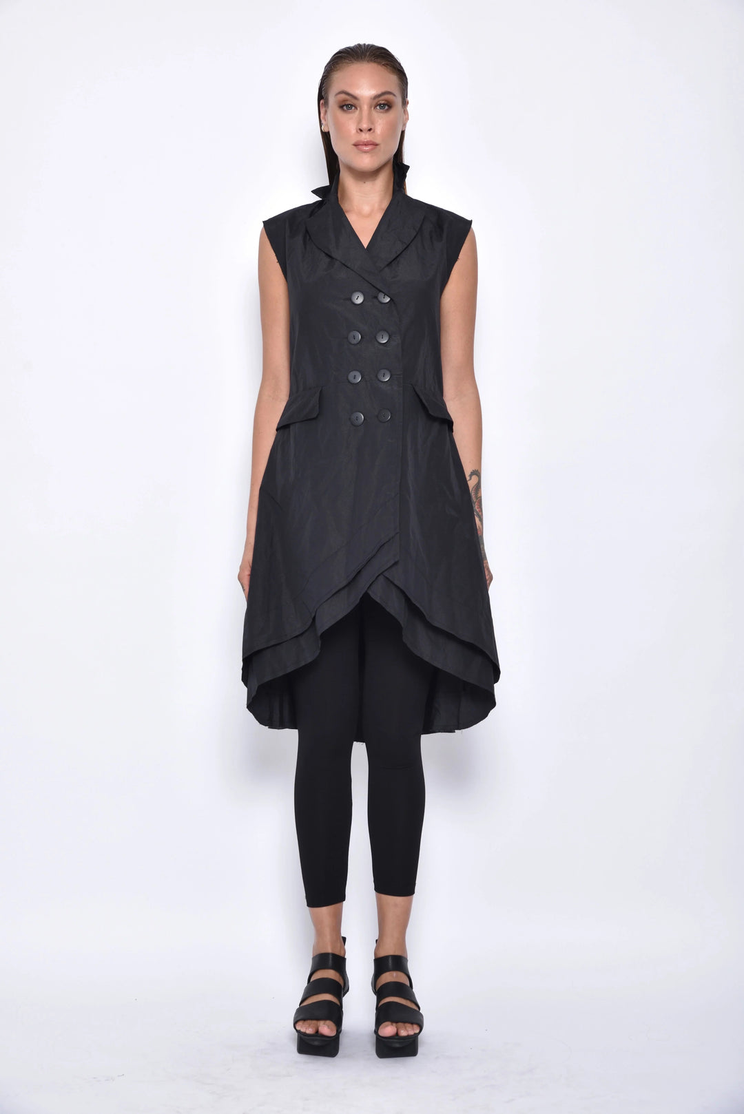 Black Tunic Vest