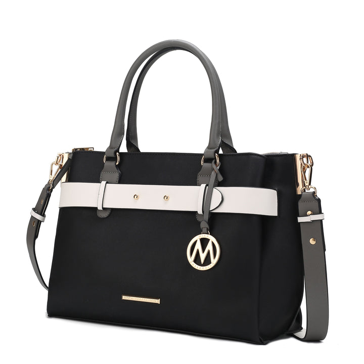 Mkf Jamie Womens Satchel Bag By Mia K
