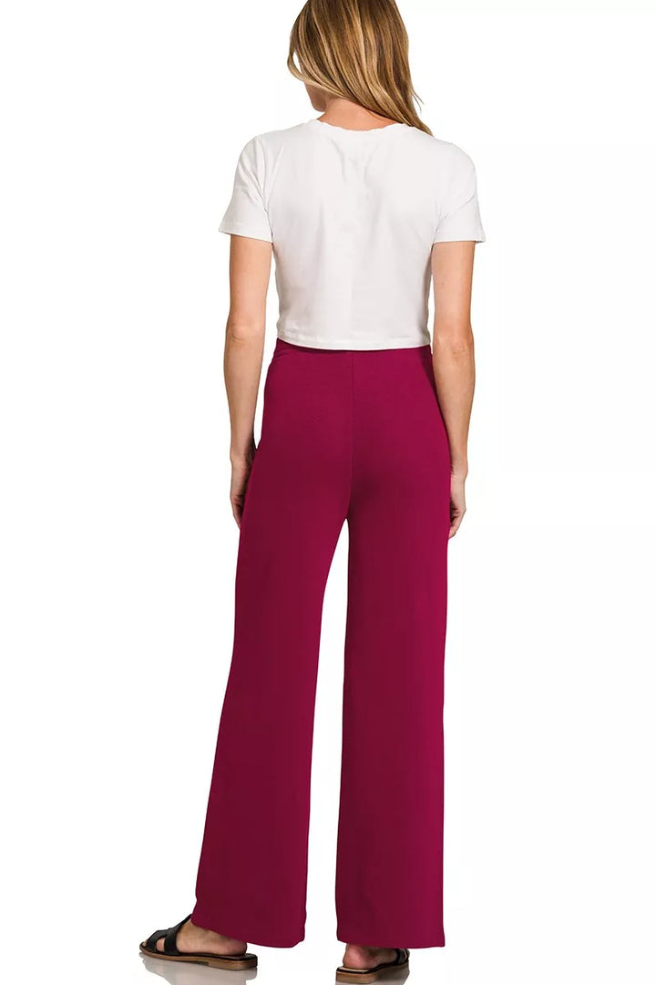 Zenana French Rib Pullover And Pants Set 5