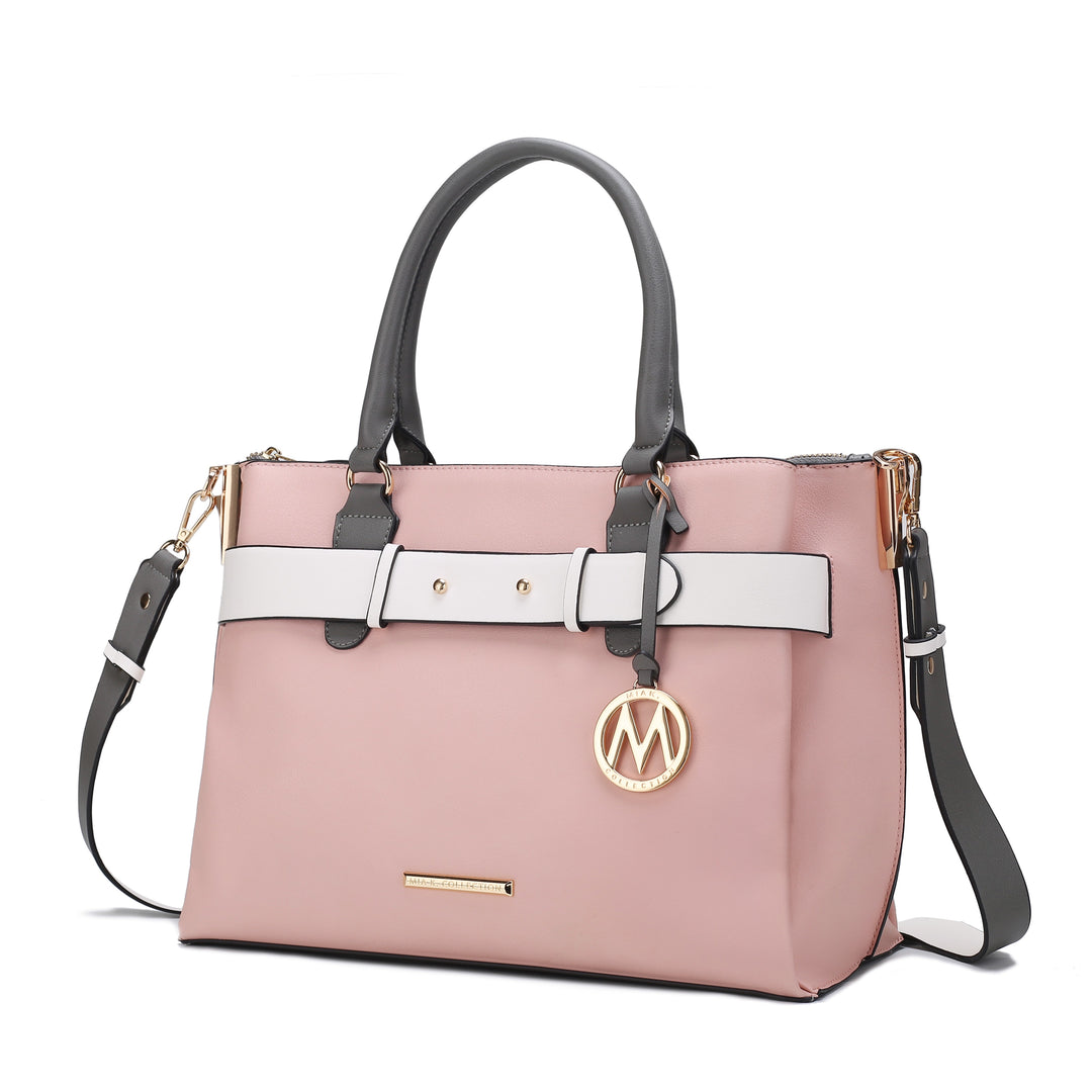 Mkf Jamie Womens Satchel Bag By Mia K