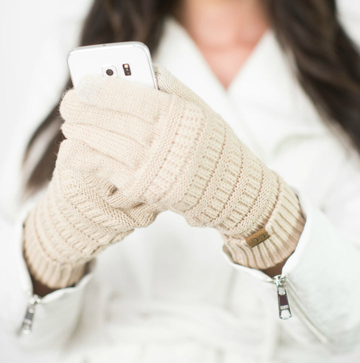 Mint C C® Knit Touch Gloves