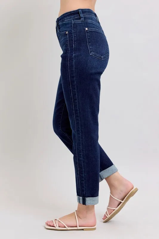 Dk Judy Blue Full Size High Waist Boyfriend Jeans Plus Size