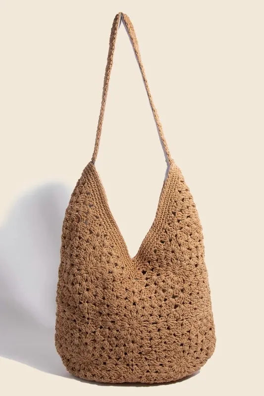 Ka Fame Soft Intricate Braided Tote Bag