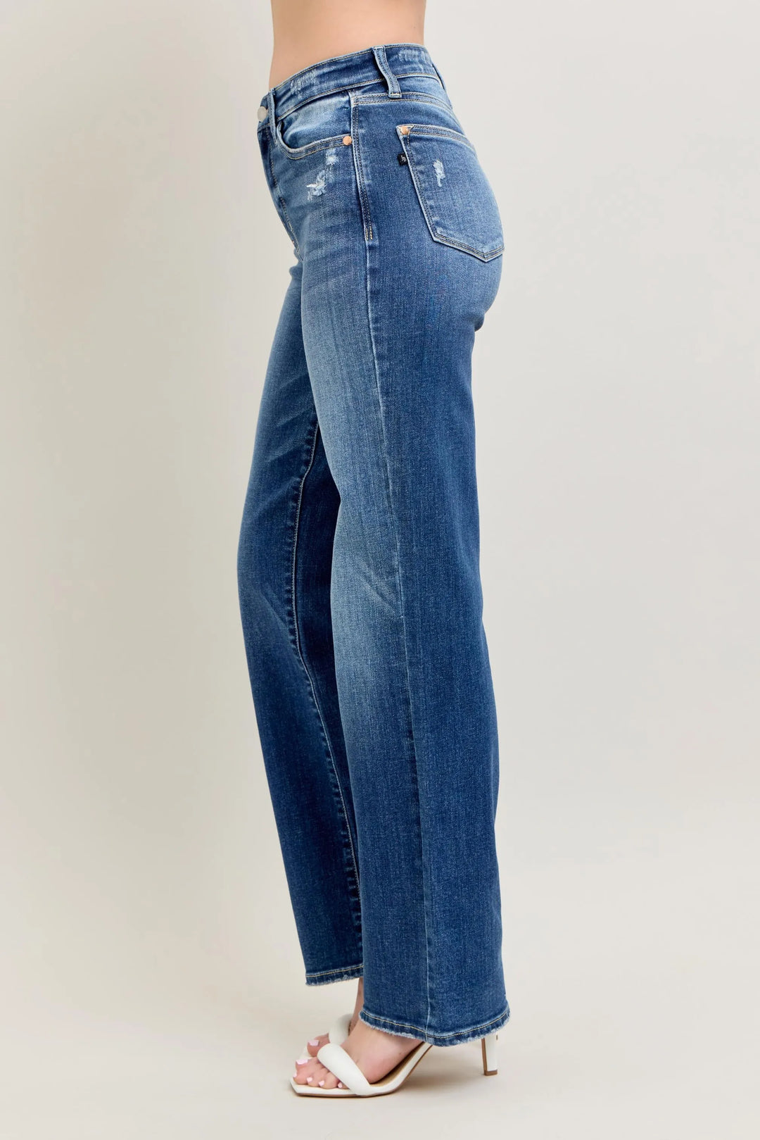 Dk Judy Blue Full Size High Waist 90S Straight Leg Jeans Plus Size
