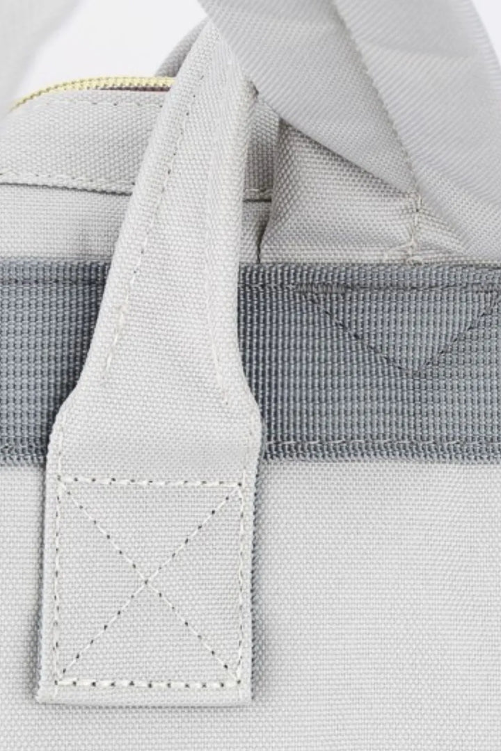 Himawari Contrast Waterproof Canvas Backpack Bag With Side Pockets