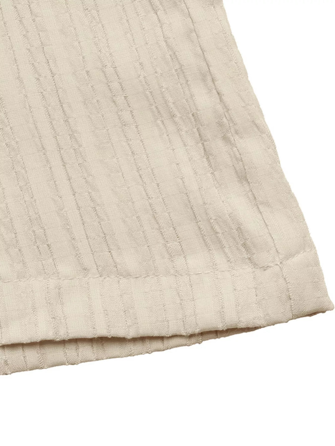 V Neck Drawstring Waist Wide Leg Jumpsuit