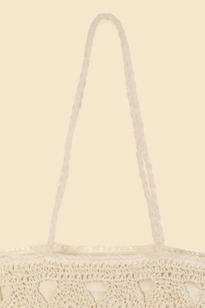 Fame Square Braided Pattern Tote Bag 1