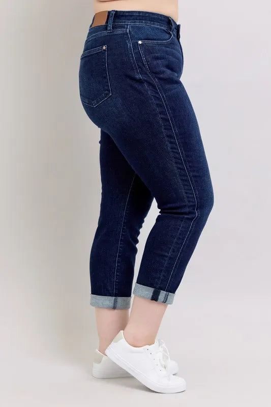 Dk Judy Blue Full Size High Waist Boyfriend Jeans Plus Size