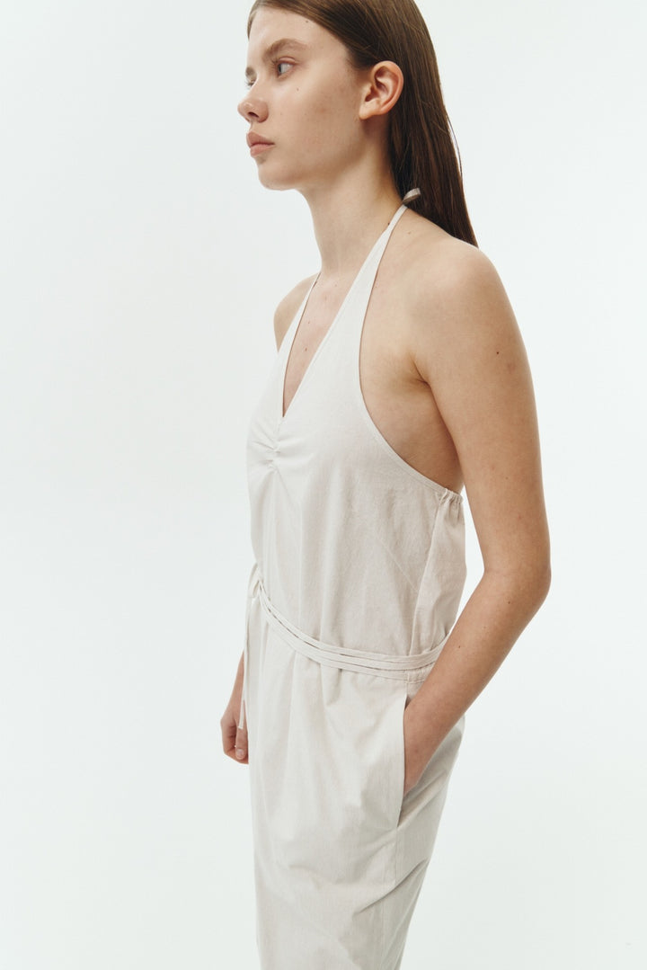 Daisy Stripe Jumpsuit