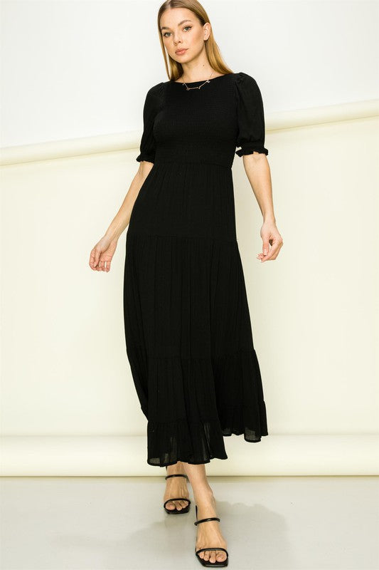 Catch Me A Dream Smocked Maxi Dress