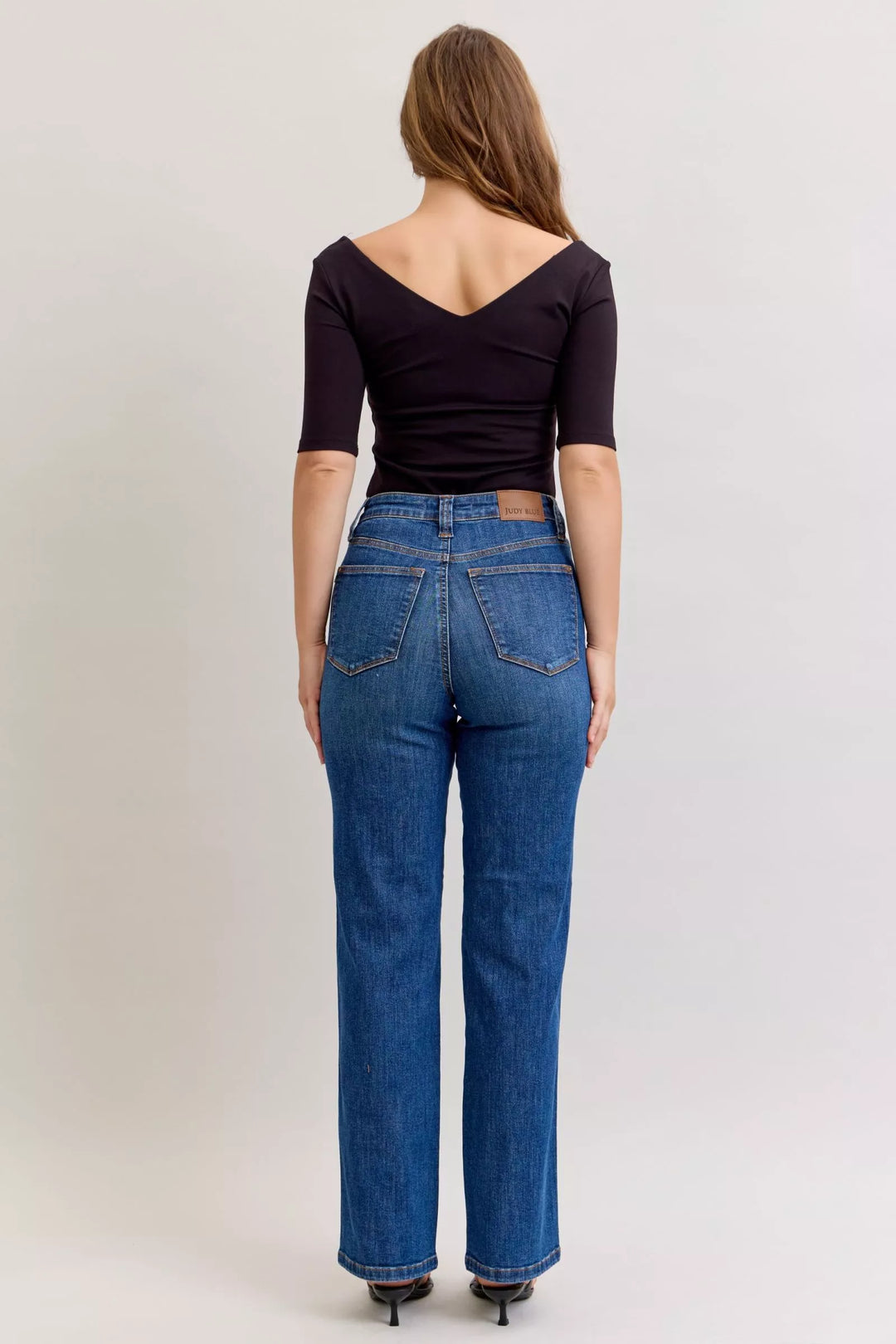 Md Judy Blue High Waist Tummy Control Straight Jeans