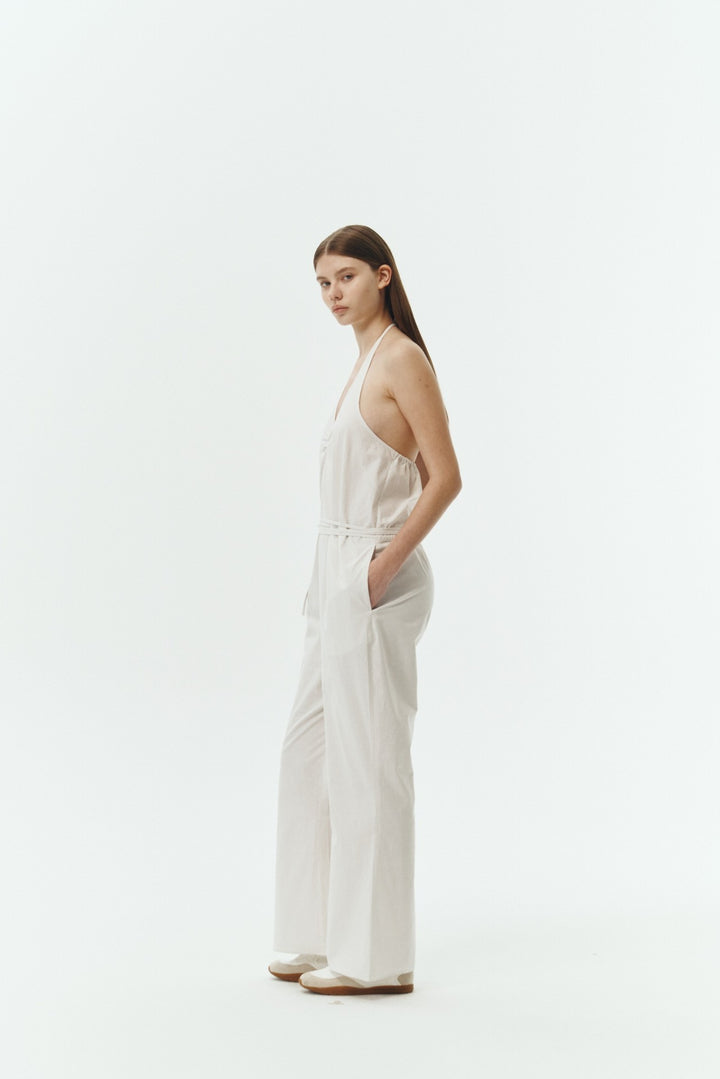 Stripe Daisy Stripe Jumpsuit