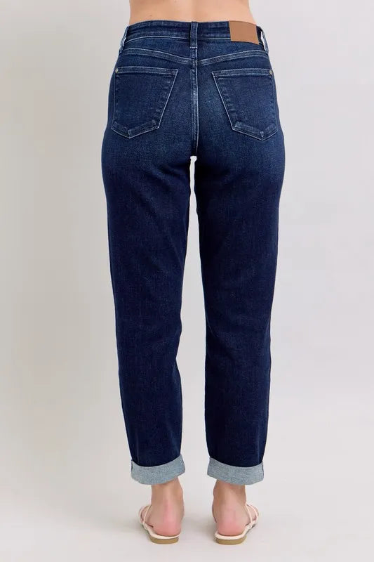 Dk Judy Blue Full Size High Waist Boyfriend Jeans Plus Size