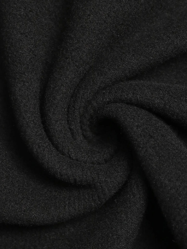 Tie Front Long Sleeve Flare Jumpsuit