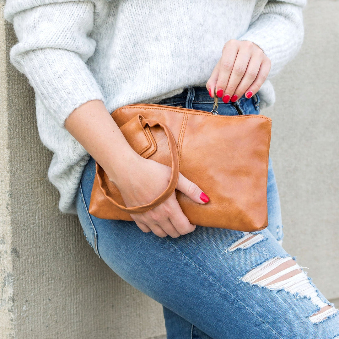 Black Wristlet Mini Clutch 1
