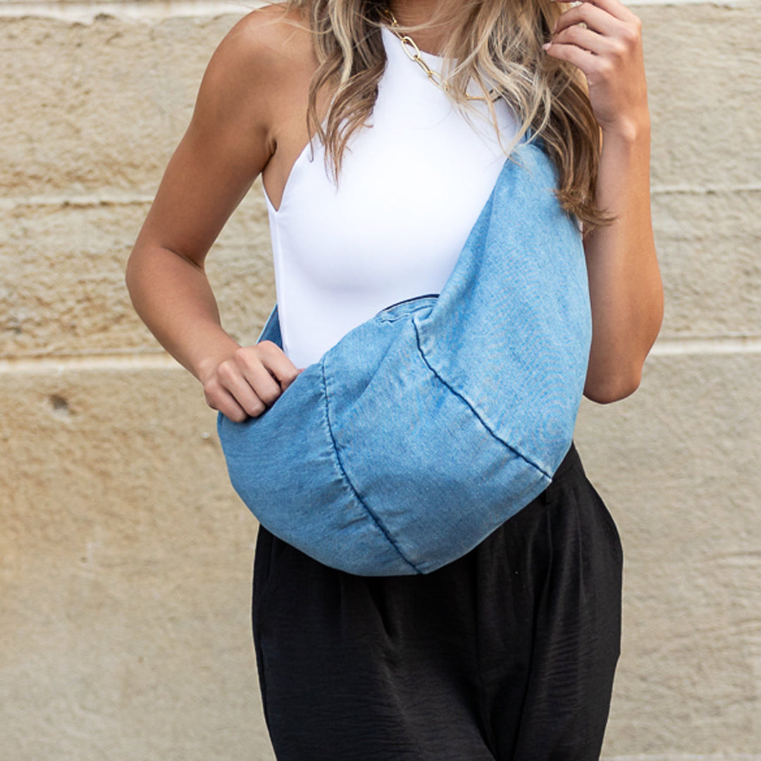 Light Denim Tatum Denim Sling