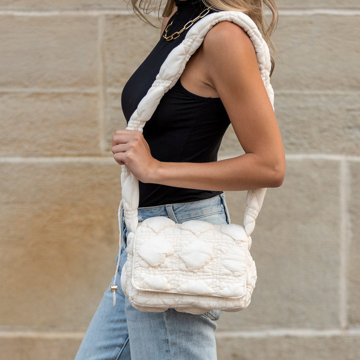 Buff Brinley Foldover Quilted Puffer Crossbody