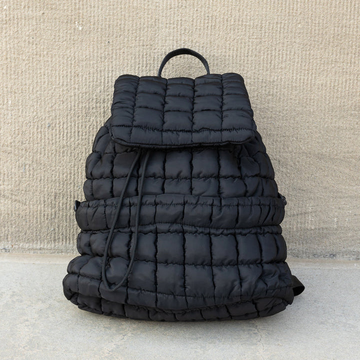 Stevie Quilted Puffer Backpack 1