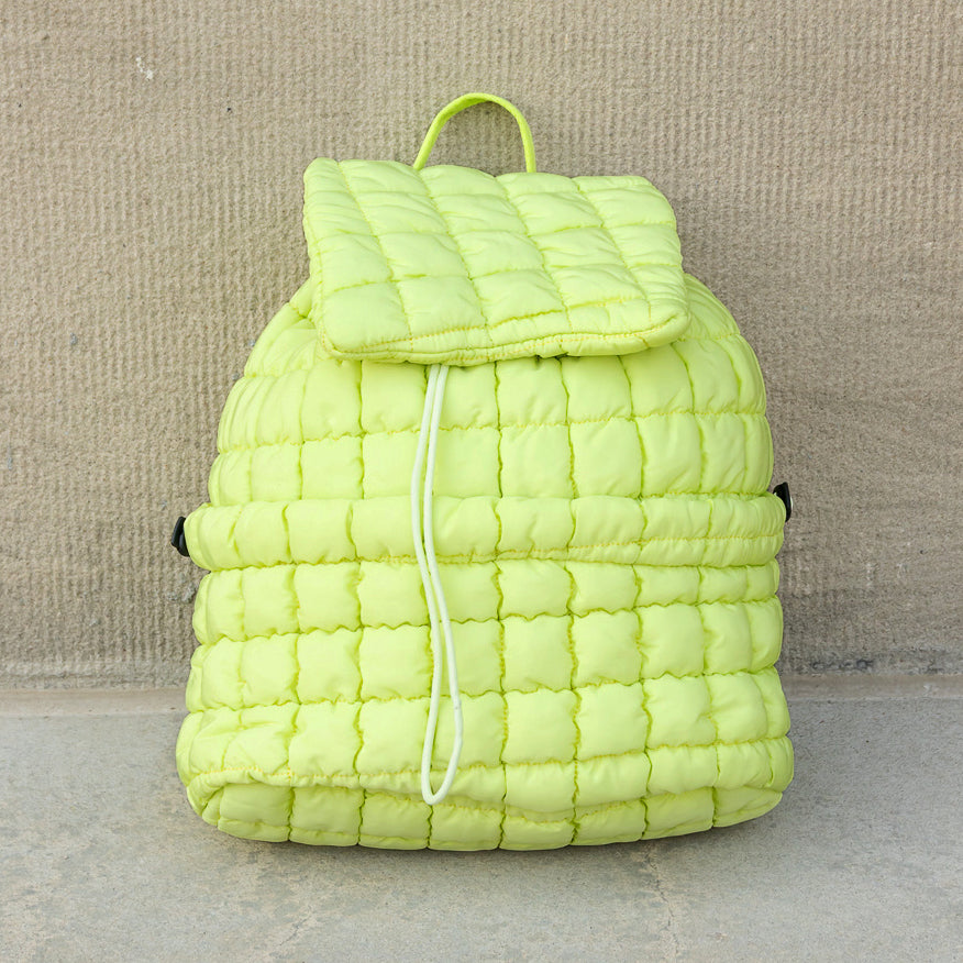 Stevie Quilted Puffer Backpack 1