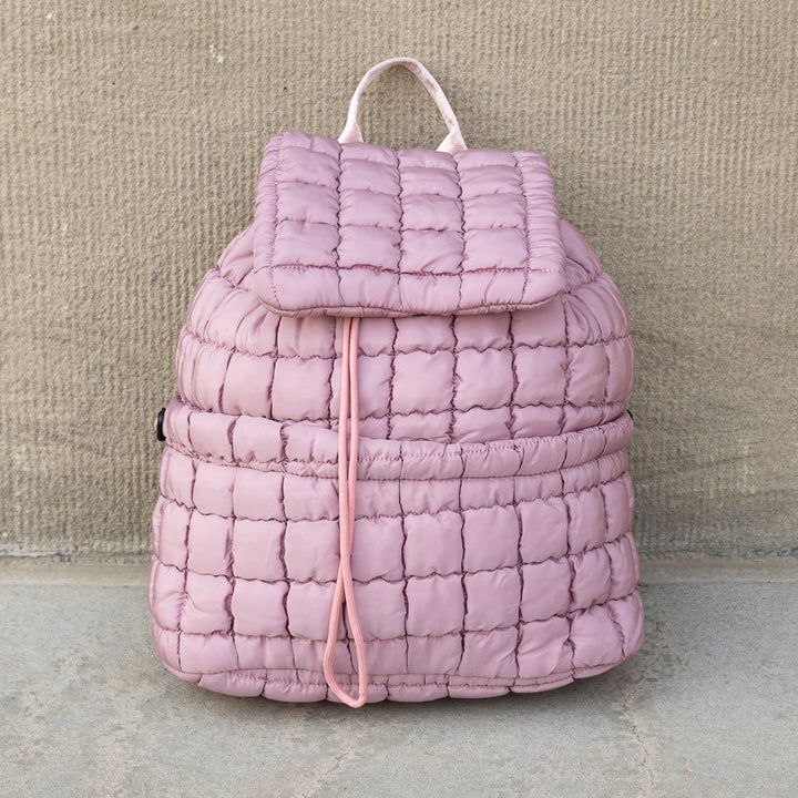 Stevie Quilted Puffer Backpack 1