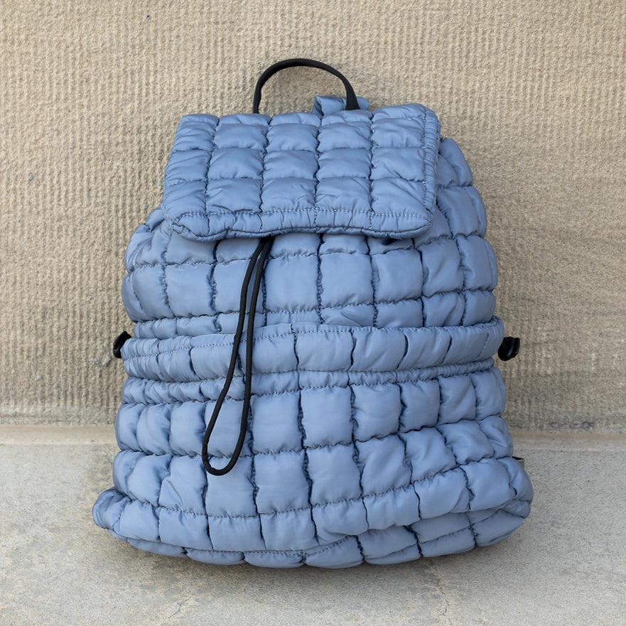 Stevie Quilted Puffer Backpack 1