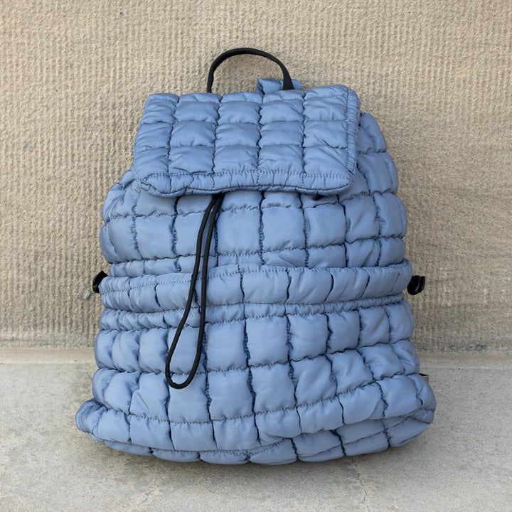 Stevie Quilted Puffer Backpack 1