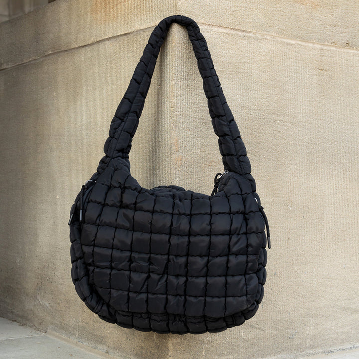Taylor Quilted Puffer Tote 1