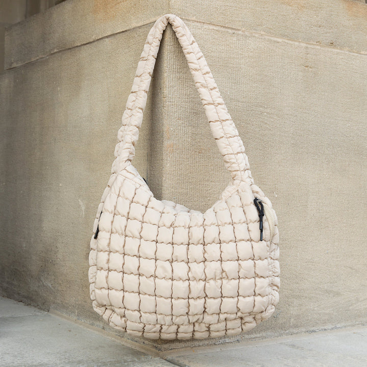 Taylor Quilted Puffer Tote 1