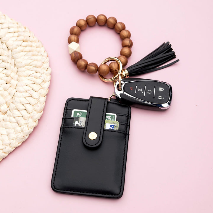 Silicone Key Ring Wallet Bracelet 1