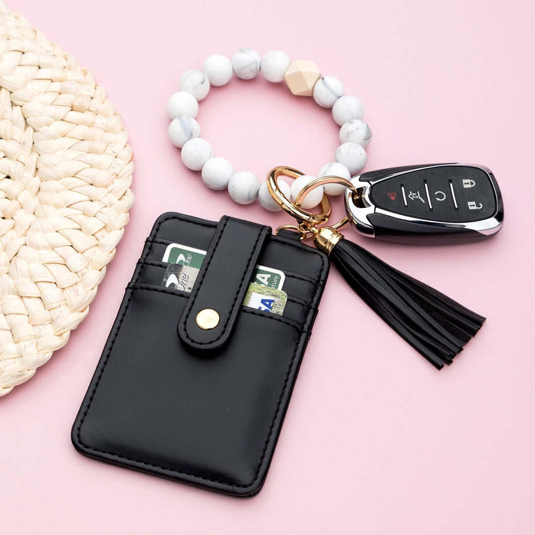 Silicone Key Ring Wallet Bracelet 1