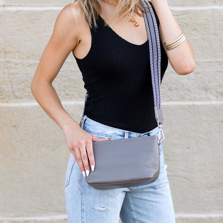 Aria Leather Compact Crossbody 1