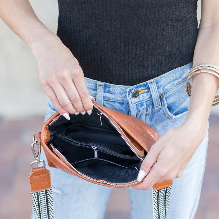 Aria Leather Compact Crossbody 1