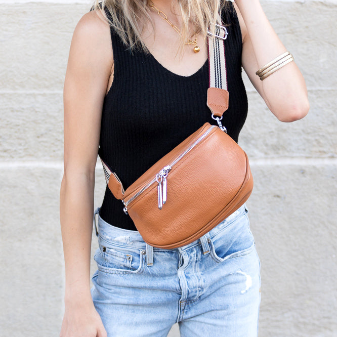 Hazel Genuine Leather Sling Bag 1
