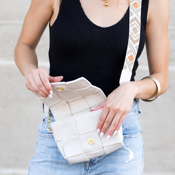 Margot Foldover Leather Crossbody 1