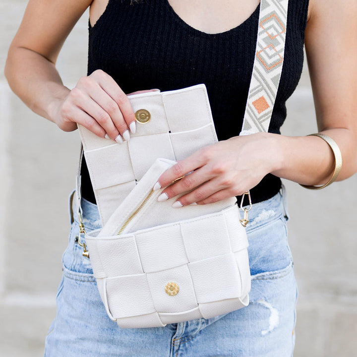 Margot Foldover Leather Crossbody 1
