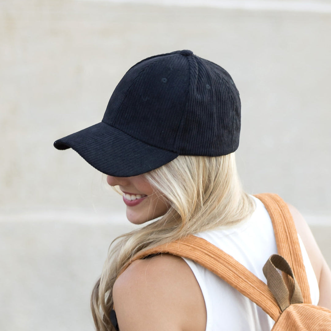 Corduroy Boyfriend Ball Cap 1