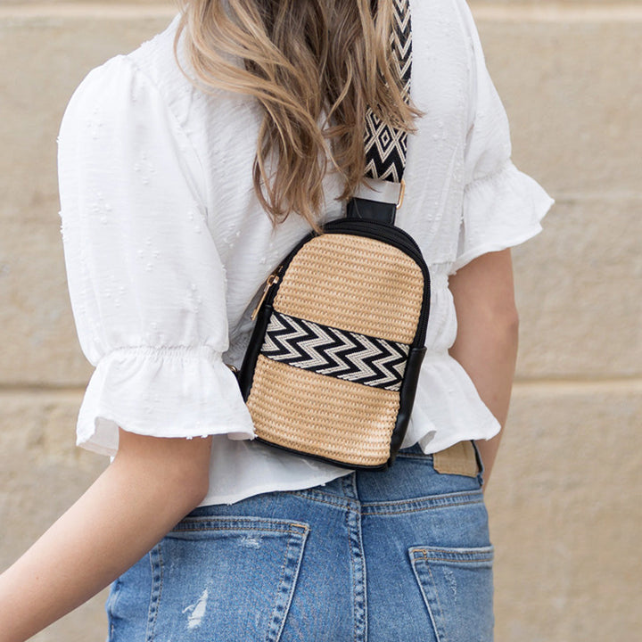 Naomi Woven Guitar Strap Sling Bag 1