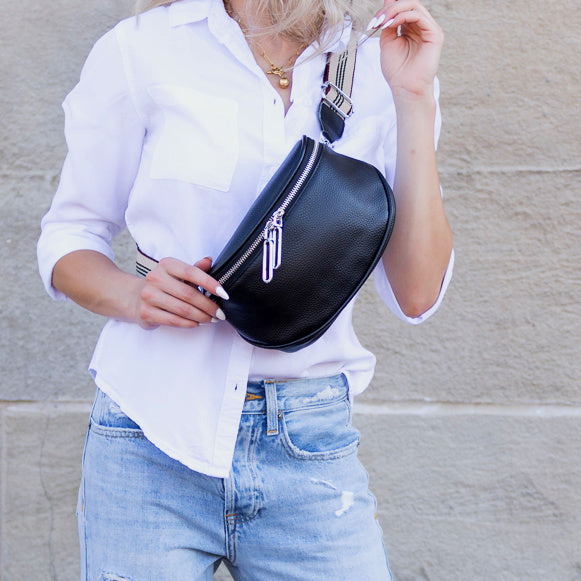 Pebble Hazel Genuine Leather Sling Bag 1