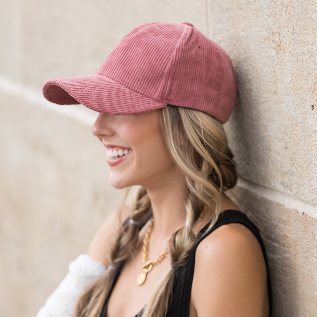 Corduroy Boyfriend Ball Cap 1