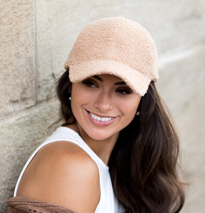 Boucle Sherpa Boyfriend Ball Cap