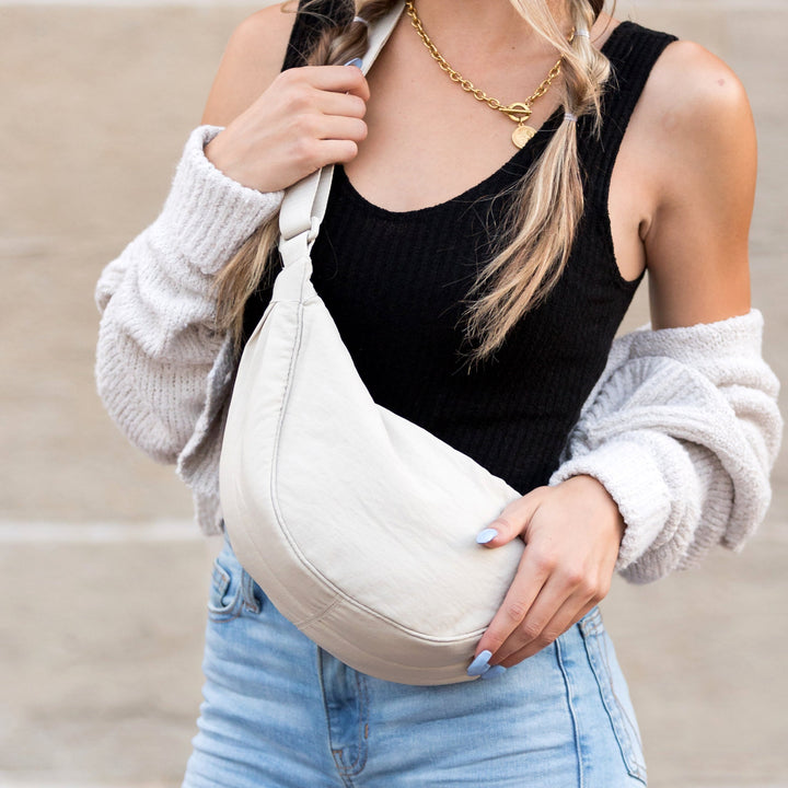 Beige Everyday Sling Bag 1