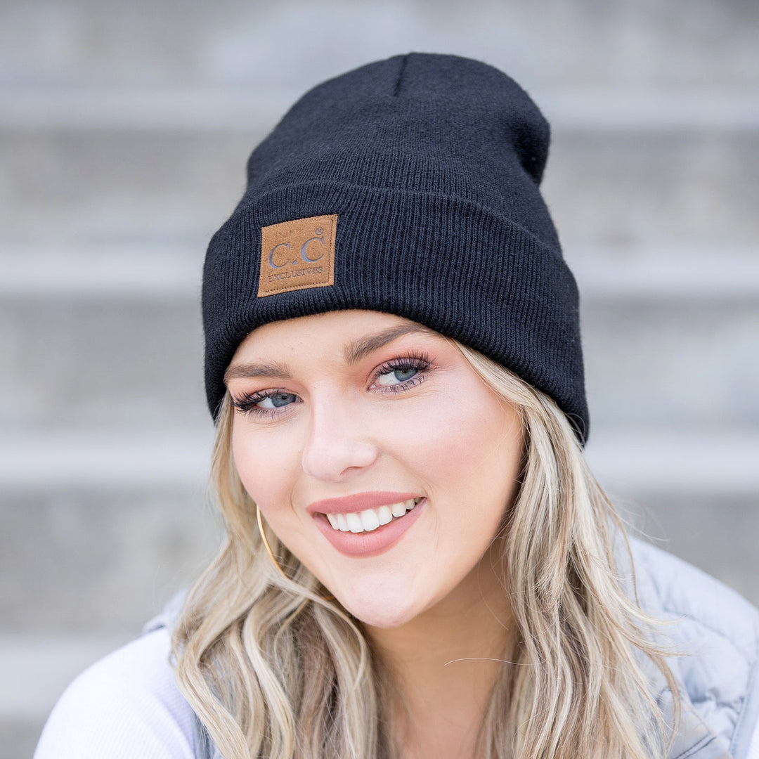 Heather Cacao C C® Heathered Boyfriend Beanie