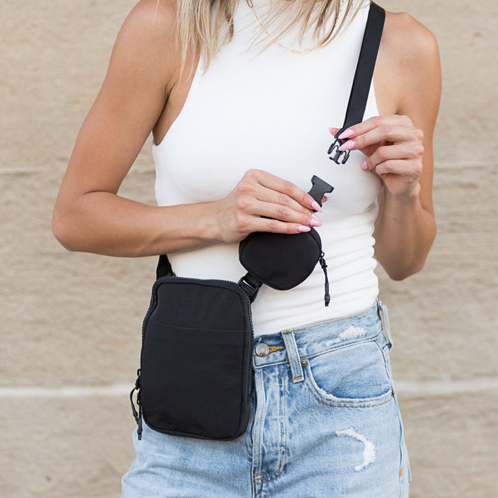 Eva Clippable Removable Coin Pouch Crossbody 1